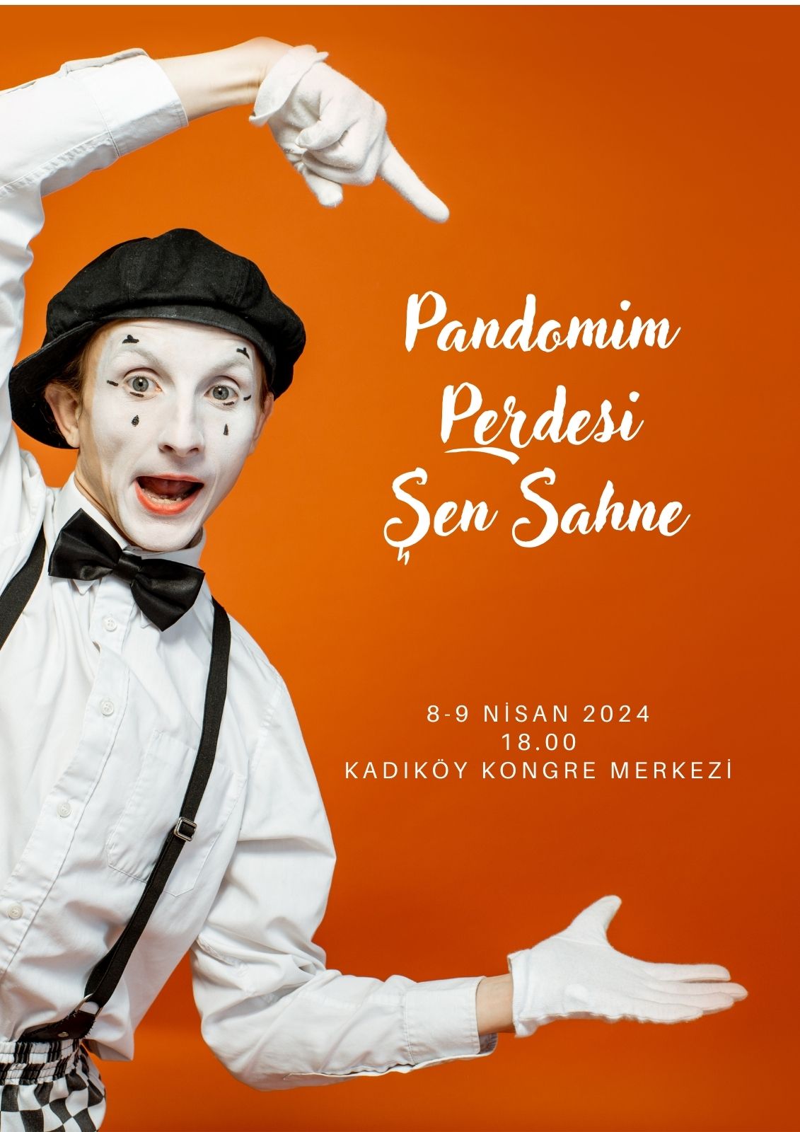 Pandomim Perdesi Şen Sahne